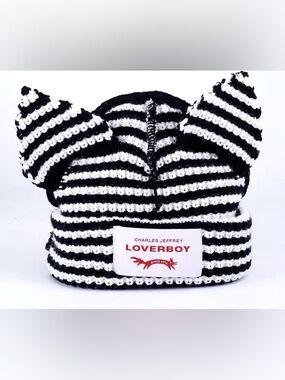 Loverboy Horned Ear Knitted Beanie